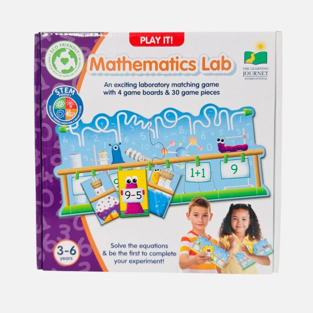 Learning Journey International – Play It! Mathematics Lab Preschool Games & Gift